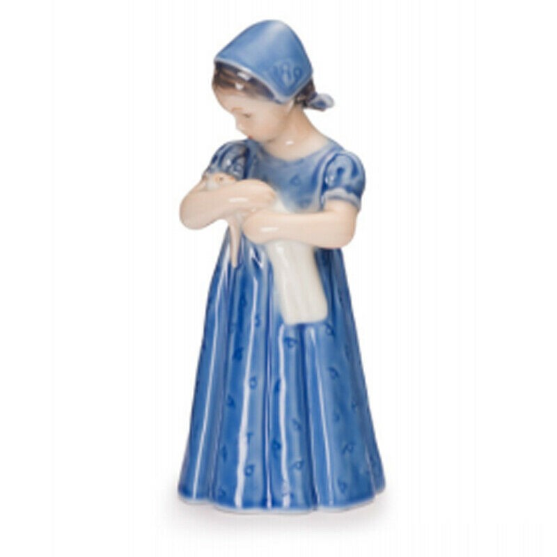 Royal Copenhagen Mary Con Vestito Blu Mini 5021099