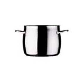 Pentola Alta Cm20 Acciaio Inox 18/10 C/Coperchio by Mepra
